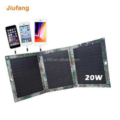 China 20W Efficiency 22% Solar Power System Sunpower Solar Cell Monocrystalline Silicon Flexible Solar Panel ETFE Solar Panel 20W for sale