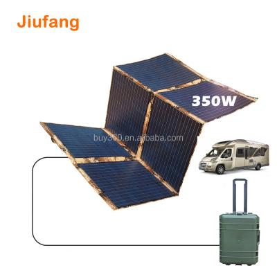 China Solar Power System Mono Crystalline Solar Panel 300W Portable Foldable Solar Panels with USB Output for 12V Battery Charging for sale