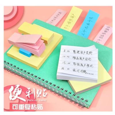 China New Design Mini Cartoon Pet Kawaii Logo Sticky Notes Note Creative Custom Colorful Sticky Stickers Stationery Self-adhesive Sticky Notes for sale