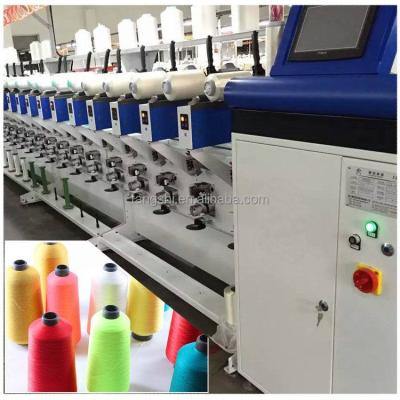 China Winding Yarns On Cones Easy Installation Energy Saving Spandex Yarn Winding Machine for sale