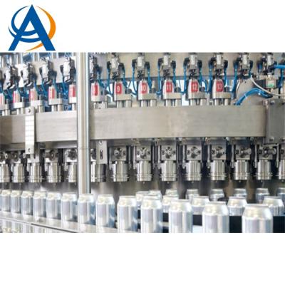 China Automatic Food Aluminum Can Beer Filler Filling Equipment for sale