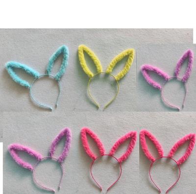 China 2022 Polyester New Arrival Scrambled Easter Bunny Headband for sale