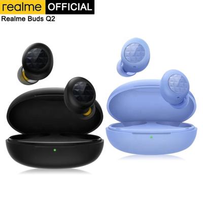 China Original In-Ear Touch Control 20 Hours Realme Total Low Playback Headphones 88ms Latency TWS Super Wireless Headphones Buds Q2 for sale