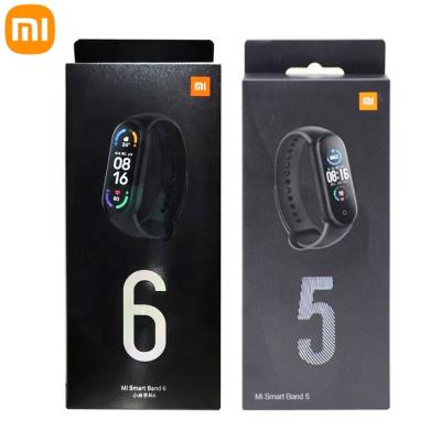 China Original GPS Navigation Running Smart Band 6 Xiaomi Band 5 MI Fitness Wristband Tracker Heart Rate Mi band5 band6 Sport Wristband for sale