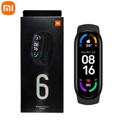 China Original Global Waterproof Xiomi MI band6 GPS Navigation Version 5ATM BT 5.0 Blood Pressure Wristband Fitness Tracker Xiaom MI Band 6 for sale