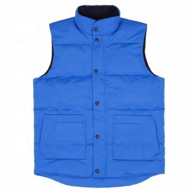 China Canada CG Free Shipping Windproof Men's Freestyle. invest high quality classic men's warm winter goose down Vests for sale