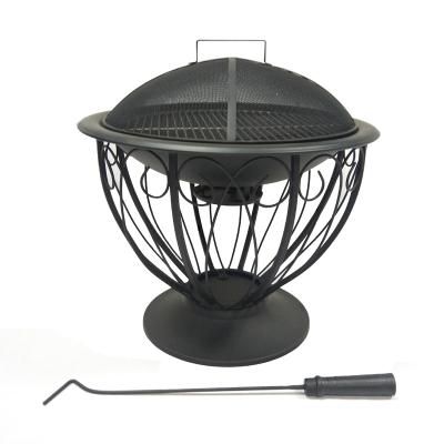 China Amazon Slow Indoor and Outdoor Suitable Easily Assembled Time For Family Gathering Picnic Small Charcoal Floor Type Barbecue Stove Heating for sale