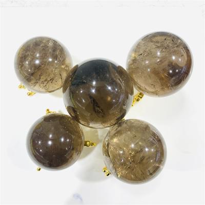 China Wholesale High Quality Natural Sphere Crystal Ball For Decoration Smoky Quartz From Europe for sale