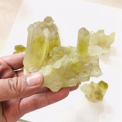 China Wholesale high quality natural rough citrine crystals of smoky quartz from Europe cluster for healing for sale