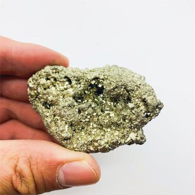 China Europe Pyrite Chalcopyrite Rough Group Of Crystals Wholesale Natural High Quality Mineral Specimen for sale