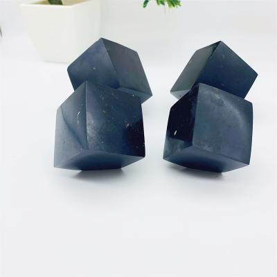 China Wholesale Europe Gemstone Obelisk Gemstone Healing Crystal Square Black Tourmaline Furnishing Items for sale