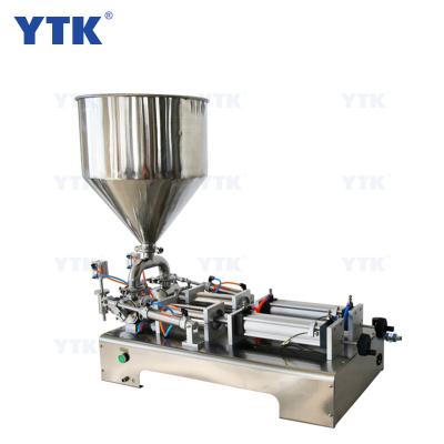 China YTK-G2WG 50-500ml Food Oil Shampoo-Cream Bottle Paste Tabletop Piston Filling Machine for sale