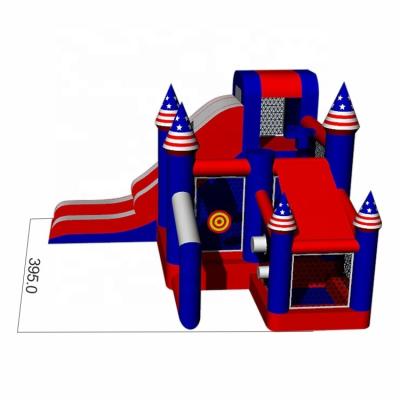 China PVC Gorilla Factory High Quality Inflatable Jumping Castle Bouncy Slide Inflatable Bouncer for sale