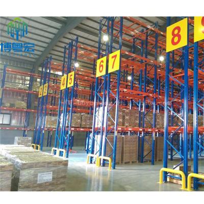 China Selective Corrosion Protection Steel Storage Decking Panels Pallet Racking Heavy Duty Warehouse Rack System for sale