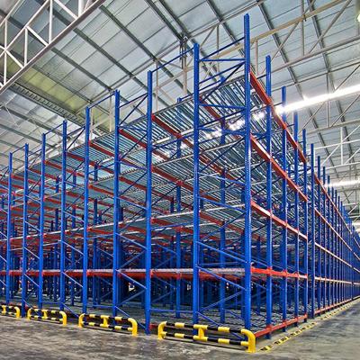 China Direct High Density Industrial Rack System Rack Corrosion Protection Factory Shuttle Racks Steel Sector System for sale