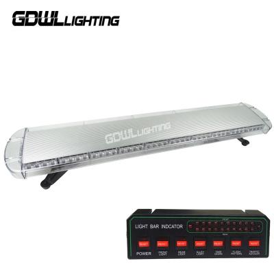 China 1200mm Strobe Light Emergency Led Warning Recovery Amber LED Lightbars 118x22.5x12cm for sale