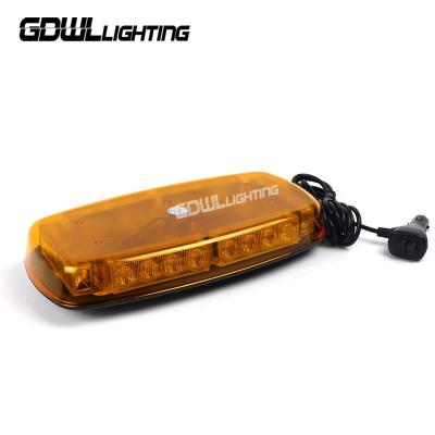 China Vehicles 24W Car Roof Police Ambulance Warning Light Emergency Safety LED Warning Mini Strobe Lightbar for sale