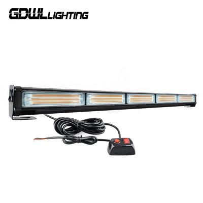 China LED traffic police warning signal led emergency lightbar adviser flashing light WL52023COB-5 for sale