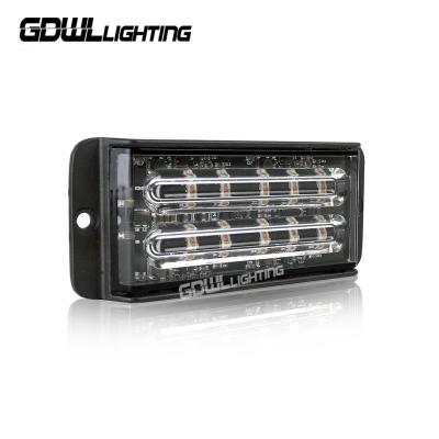 China Super Bright 12led Emergency Safety Warning Vehicles 3 Watt Led Lighthead Outdoor Mount Led Grill Strobe Light for sale