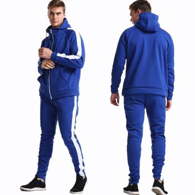 China oversized pullover two tone men's tracksuits fit Anti-wrinkle mens hoodies set custom logo jogger and fitness sweatsuit for sale