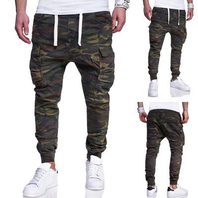 China Viable Pants Men 2020 Brand Casual Joggers Camouflage Print Cargo Mens Gaiters 4XL Trousers Mens Cotton Trousers for sale