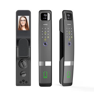 China 295; (New Style Finger Locks 3D Fully Automatic Intelligent Face Recognition Fingerprint Smart Locks Tuya Wifi App for sale