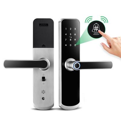 China hot selling door lock office door lock password card code wifi key wifi smart fingerprint TTT lock for sale