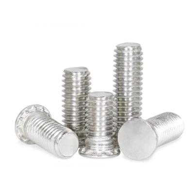 China Professional Custom M2 M3 M4 M5 M6 M8 M10 M12 Stainless Steel Factory Custom Stainless Steel Galvanized Self Tightening Stud Screws for sale