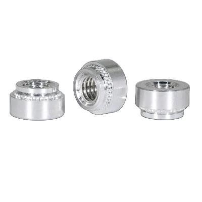 China Custom Fasteners Carbon Steel Heavy Industry Factory Stainless Steel Rivet Nuts Nickel Plated Stamped Self Locking Nuts for sale