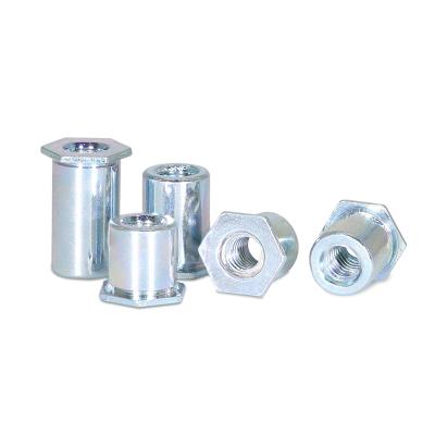 China Custom Stainless Steel M3 M4 M5 M6 Half All Threaded Round Stainless Steel Carbon Aluminum Hex Flat Head Waterproof Clamping Standoffs for sale