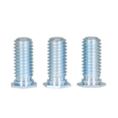 China Pan Custom Rohston Nice Price and 304 Stainless Steel Zinc Grade Blue and White Screws Hex Expansion Screws for sale