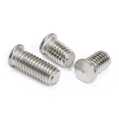 China Aluminum Pan M3M4M5M6M8M10 CD Flanged Capacitance Dump Spot Welding Fully Threaded Studs Screw Thread Weld External Screw Bolt for sale