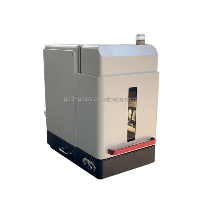 China Hot sale50w enclosed fiber optic marking machine gold and silver ring laser engraving marking machine for sale