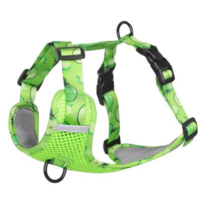 China Bestselling Dog Leash and Harness Set Vest Design Reflective Wholesale High End Breathable Dog Harness for sale