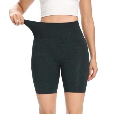 China Breathable High Waisted Fitness Power Flex Shorts Women Hip Seamless Yoga Shorts for sale