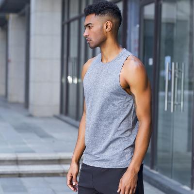 China New Arrival QUICK DRY QUICK DRY Mens Fashion Tank Tops Around Pakistan Breathable Vest Men Gym Travel Neck Bodybuilding Loose Round Sleeveless Tank Tops for sale