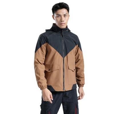 China Oversized QUICK DRY Men's Gym Coats Outdoor Sports Waterproof Hoodie Zipper Wear Winter Wholesale Price Running Pocket Warm Jacket for sale