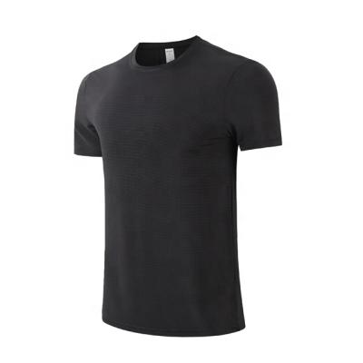 China Anti-Wrinkle Anti-Wrinkle T-shirt Wholesale 90% Nylon Quick-Drying Shirts Men Short Sleeve for sale