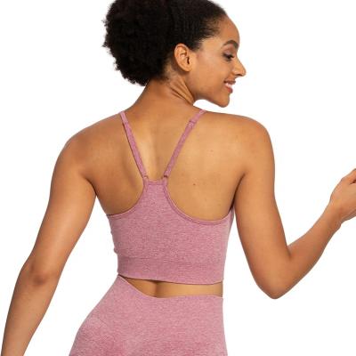 China Breathable Fitness Breathable Seamless Set Knit Yoga Women Activewear Casual Two Piece Set Sportswear for sale