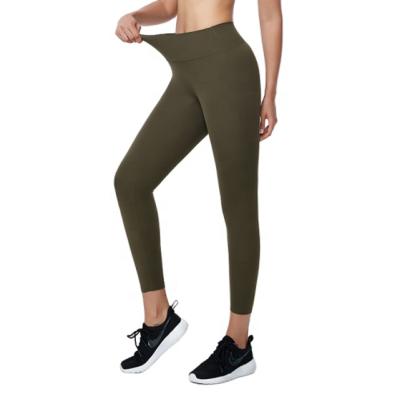 China Spnadex Breathable Naked Sports Pants Seamless Fitness Wear Tops Breathable Elastic Fitness Woman Gym Clothing for sale