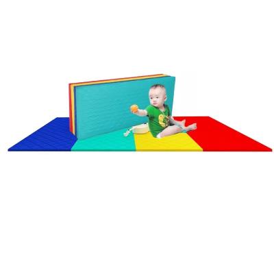 China Wholesale Washable Folding Playmat Game Colorful Foldable Playmats For Baby for sale