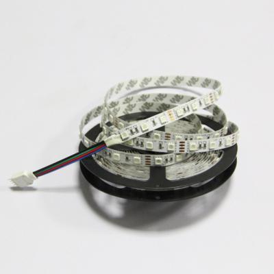 China Hotel SMD 60leds/m 5050 LED Strip Light RGB DC12V IP20 for sale