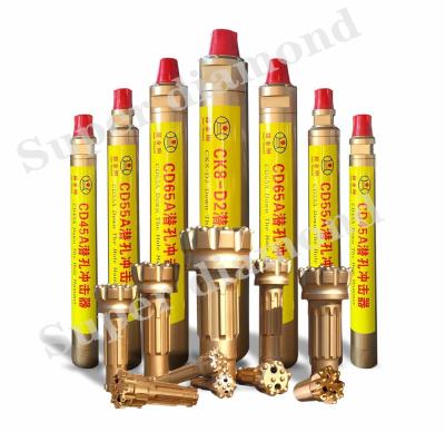 China High Pressure 10inch DTH Hammers And Button Bits SD10 Flameproof Anti Corrosion for sale