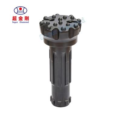 China 140-HD55A DTH Drilling Hammer High Middle Air Pressure Rock Drill Bit for Mining Made of Alloy Steel and Middle Pressure for sale