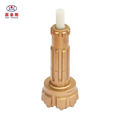 China Directional Drilling DTH Drill Bits Gas Exploration Mining Drill Bit Cyclinder With Guide Sleeve for sale