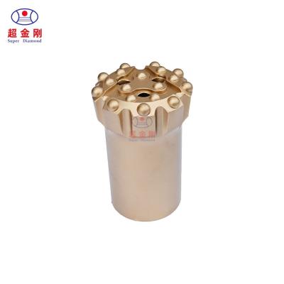 Chine Acier allié T51 102 mm DTH Bouton de forage de roche 4 pouces T51 DTH Bit Torche-roulettes avec ASTM à vendre