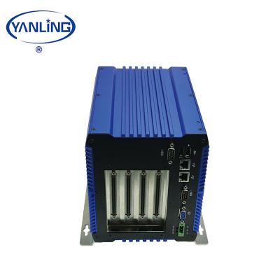 China 1037U Fanless Mini Industrial Pc Fanless Pure Aluminum Enclosed Type With PCI Slot for sale