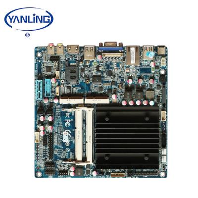 China Cheapest Desktop Quad Core Intel j1900 RAM Mini DC 12V 8gb Single Fanless Lan PC Motherboard for sale