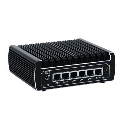 China AES-NI pfsense firewall 6 intel lake intel celeron 3865U PC support kaby VPN and UTM IBOX-501 N13 mini for sale