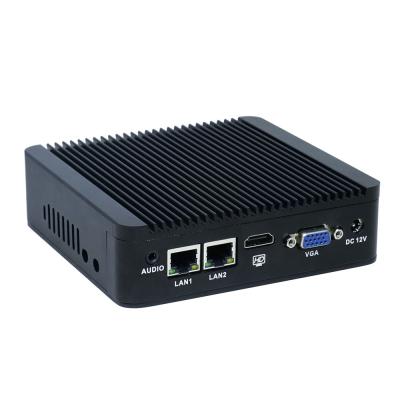 China Hot Sale Mini Computer Intel J1900 Quad Core Fanless Dual Core No LAN 2 COM 4 USB Dual Core Desktop PC For Windows 10 for sale